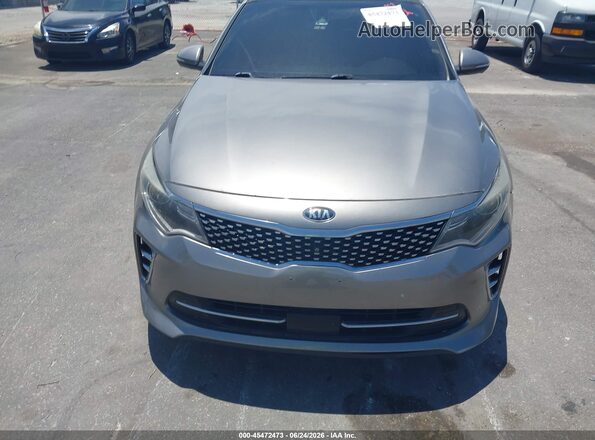 5XXGV4L22GG091172 2016 KIA OPTIMA Gray Vista del salpicadero