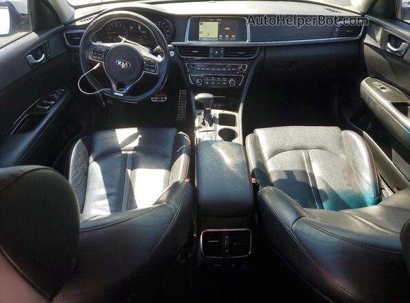 5XXGW4L27GG091908 2016 KIA OPTIMA White Dashboard view