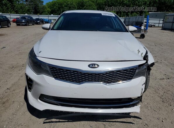 5XXGW4L27GG091908 2016 KIA OPTIMA White Front view