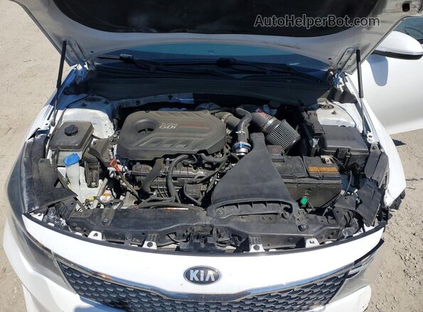5XXGW4L27GG091908 2016 KIA OPTIMA White Rear interior view