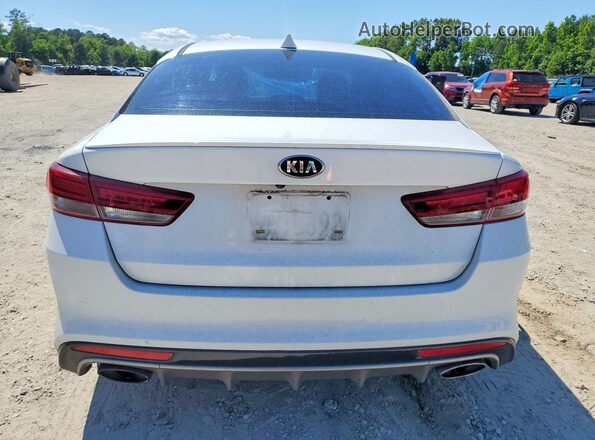 5XXGW4L27GG091908 2016 KIA OPTIMA White Rear view