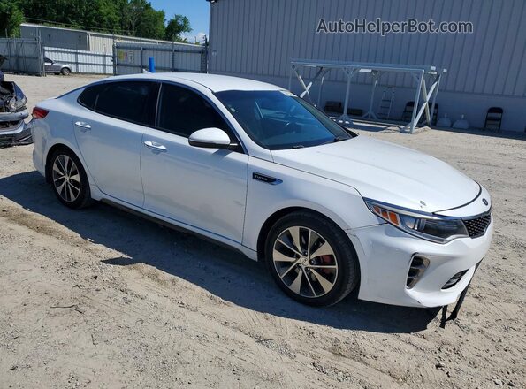 5XXGW4L27GG091908 2016 KIA OPTIMA White Front right