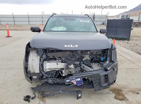 5XYAEFS50TG013038 2026 KIA EV9 Gray Vista frontal