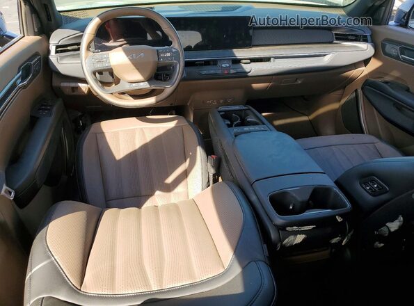 5XYAEFS52TG010173 2026 KIA EV9 Gray წინა პანელის ხედი