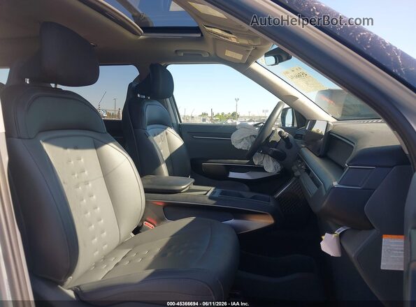 5XYAFFS50TG009858 2026 KIA EV9 Gray Front interior view