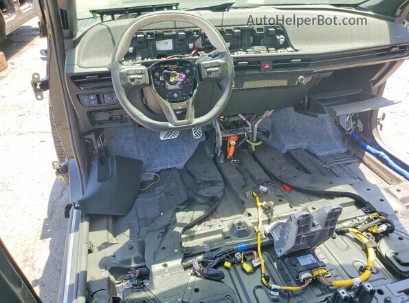 5XYC4DJC4SG009802 2025 KIA EV6 Charcoal წინა პანელის ხედი