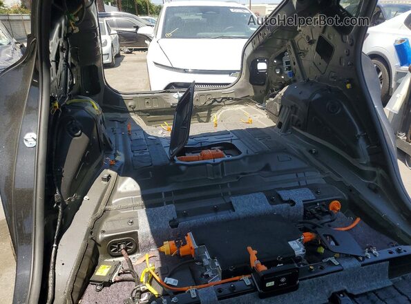 5XYC4DJC4SG009802 2025 KIA EV6 Charcoal უკანა სავარძლების ხედი