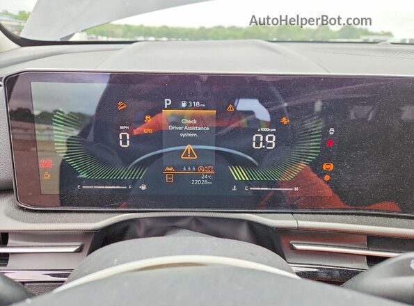 5XYK23DF5TG362150 2026 KIA SPORTAGE Gray ხელსაწყოთა პანელის ხედი