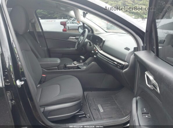 5XYK23DF8TG346623 2026 KIA SPORTAGE Black Widok wnętrza z przodu