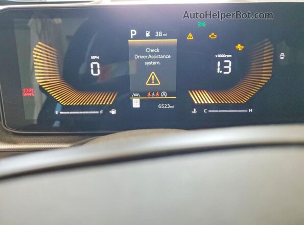 5XYK2CDF1TG423784 2026 KIA SPORTAGE Gray ხელსაწყოთა პანელის ხედი