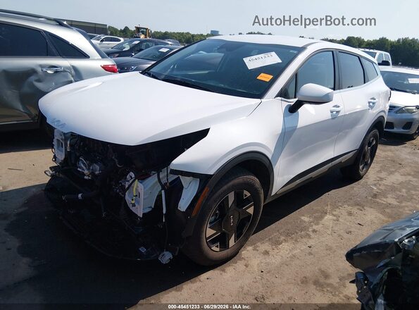 5XYK2CDF5TG423514 2026 KIA SPORTAGE White Առջևի ձախ երեք քառորդ տեսարան