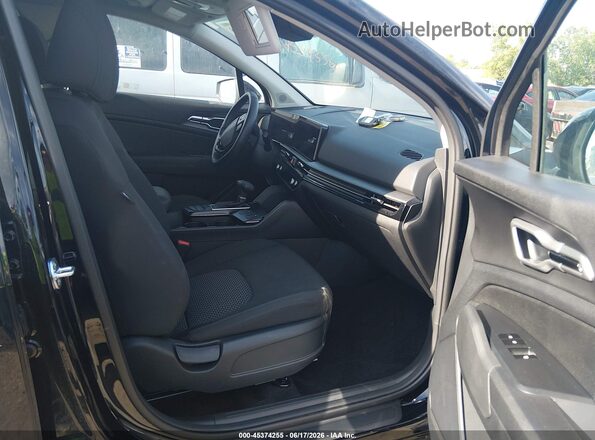 5XYK2CDF7TG338481 2026 KIA SPORTAGE Black Вид салону спереду