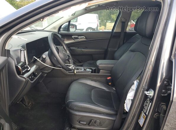 5XYK33AF0PG121975 2023 KIA SPORTAGE Gray წინა სალონის ხედი