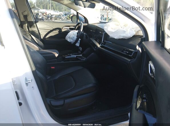 5XYK33AF0PG135827 2023 KIA SPORTAGE White Front interior view