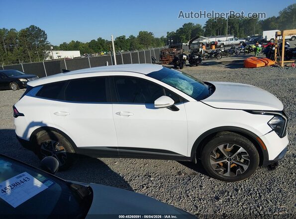 5XYK33AF0PG135827 2023 KIA SPORTAGE White Rear interior view