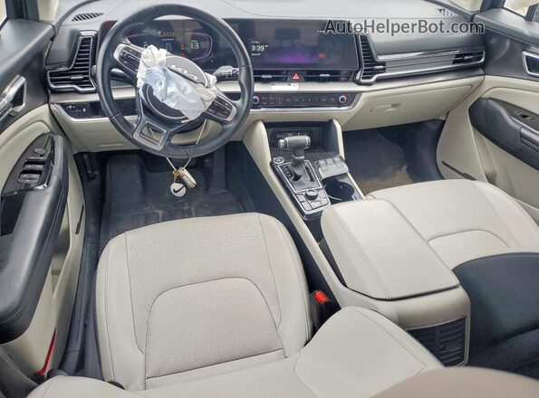5XYK33AF2PG099865 2023 KIA SPORTAGE Black Вид панелі приладів
