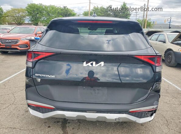5XYK33AF2PG099865 2023 KIA SPORTAGE Black Вид ззаду
