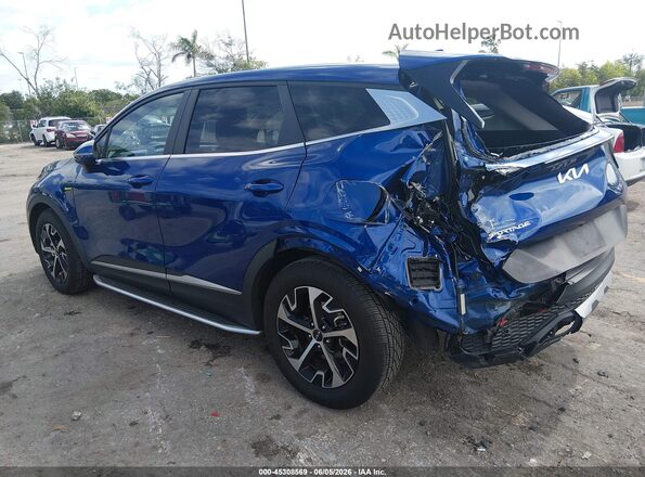 5XYK33AF2PG104286 2023 KIA SPORTAGE Blue Rear left
