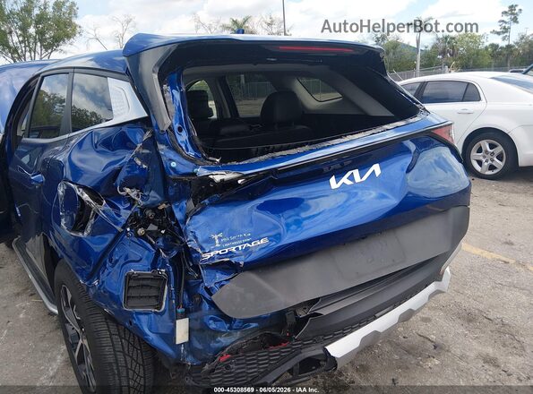 5XYK33AF2PG104286 2023 KIA SPORTAGE Blue Front view