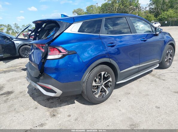 5XYK33AF2PG104286 2023 KIA SPORTAGE Blue Rear right