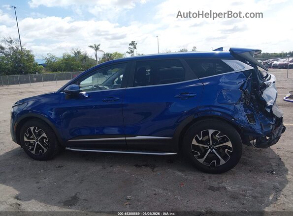 5XYK33AF2PG104286 2023 KIA SPORTAGE Blue 360 interior view