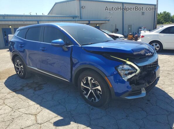 5XYK33AF4PG016436 2023 KIA SPORTAGE Blue წინა მარჯვენა