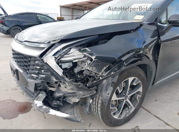 5XYK33AF4PG068259 2023 KIA SPORTAGE Черный Вид спереди
