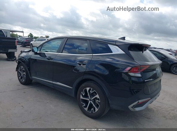 5XYK33AF4PG068259 2023 KIA SPORTAGE Черный Задняя левая четверть