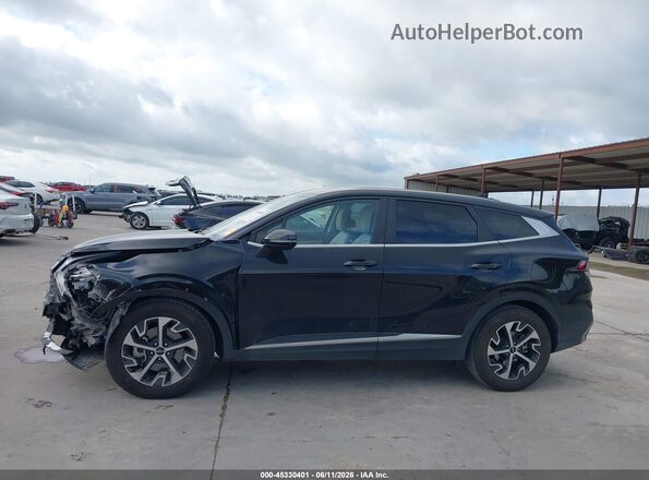 5XYK33AF4PG068259 2023 KIA SPORTAGE Черный Панорамный вид салона 360°
