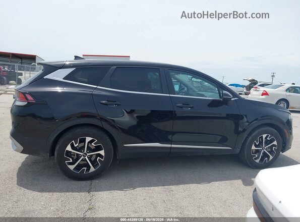 5XYK33AF4PG076846 2023 KIA SPORTAGE Black Rear interior view