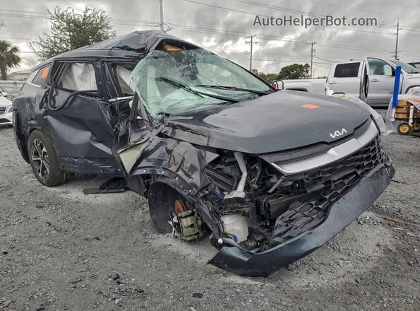 5XYK33AF5PG097141 2023 KIA SPORTAGE Charcoal Передня права чверть