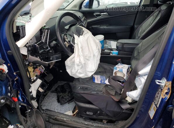 5XYK33AF5PG107408 2023 KIA SPORTAGE Blue Սալոնի դիմացի տեսք