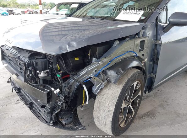 5XYK33AF6PG099173 2023 KIA SPORTAGE Gray Front view