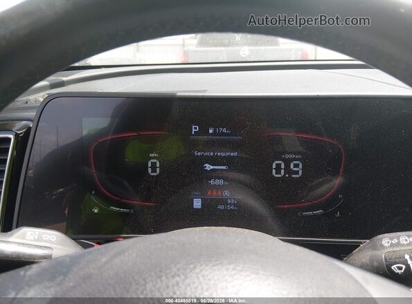5XYK33AF6PG110480 2023 KIA SPORTAGE Gray Vista de los asientos traseros