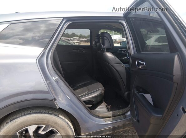 5XYK33AF6PG110480 2023 KIA SPORTAGE Gray Vista de la etiqueta del VIN