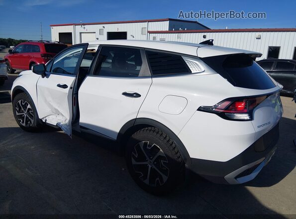 5XYK33AF8PG058530 2023 KIA SPORTAGE White Trasero izquierdo