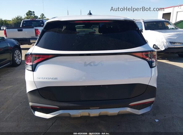 5XYK33AF8PG058530 2023 KIA SPORTAGE White 