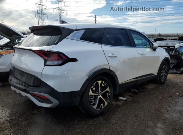 5XYK33AF8PG133677 2023 KIA SPORTAGE White Задня права чверть