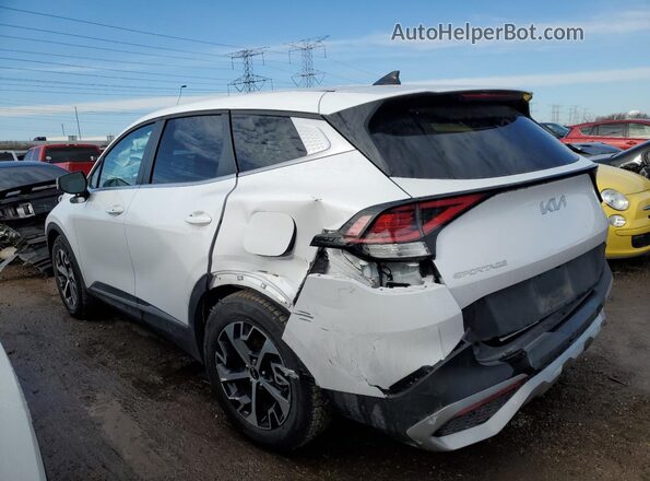 5XYK33AF8PG133677 2023 KIA SPORTAGE White Задня ліва чверть