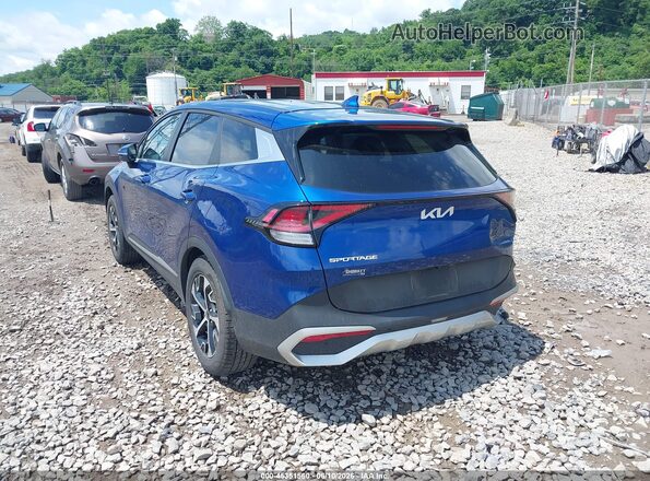 5XYK33AF9PG027612 2023 KIA SPORTAGE Синий Задняя левая четверть