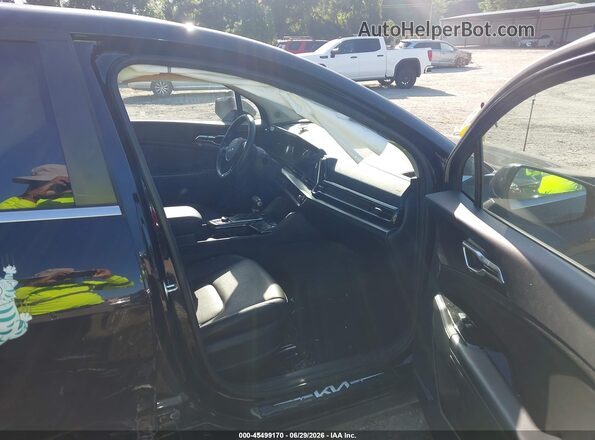 5XYK33DF0RG157972 2024 KIA SPORTAGE Black Widok wnętrza z przodu