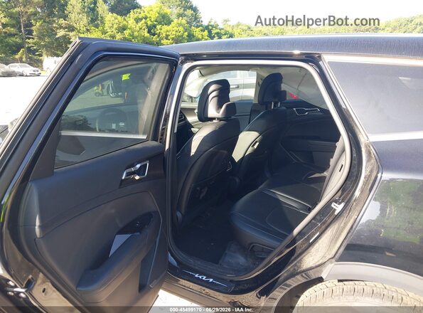 5XYK33DF0RG157972 2024 KIA SPORTAGE Black Widok naklejki z numerem VIN