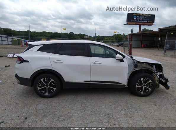 5XYK33DF0SG254322 2025 KIA SPORTAGE White Vista interior trasera