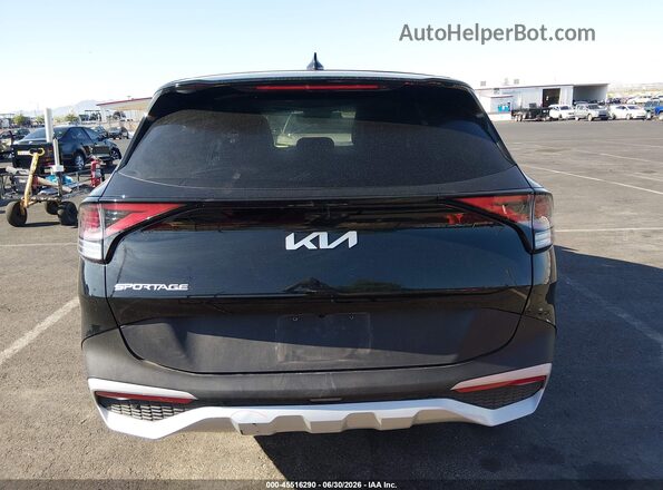 5XYK33DF1SG304872 2025 KIA SPORTAGE Black 