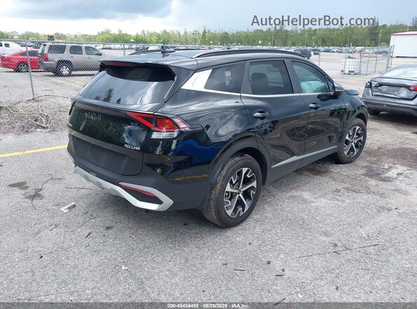 5XYK33DF2SG291047 2025 KIA SPORTAGE Black Tył prawy