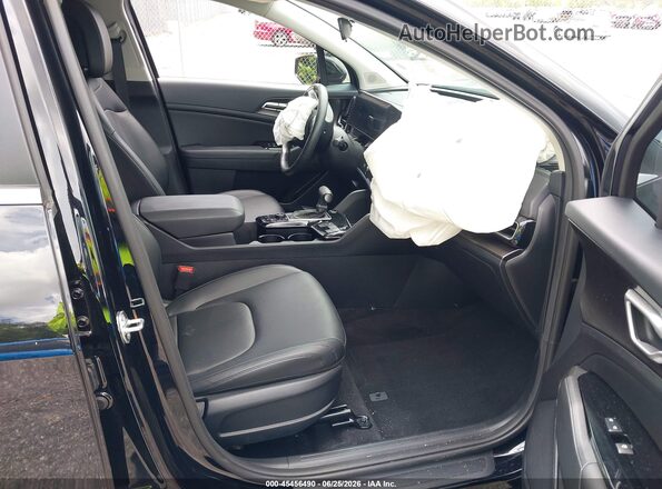 5XYK33DF2SG291047 2025 KIA SPORTAGE Black Widok wnętrza z przodu