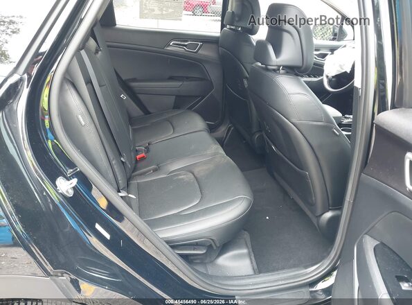 5XYK33DF2SG291047 2025 KIA SPORTAGE Black Widok naklejki z numerem VIN