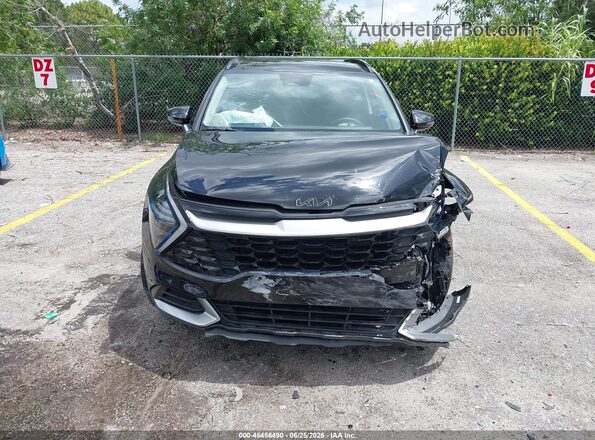 5XYK33DF2SG291047 2025 KIA SPORTAGE Black Widok wnętrza z tyłu