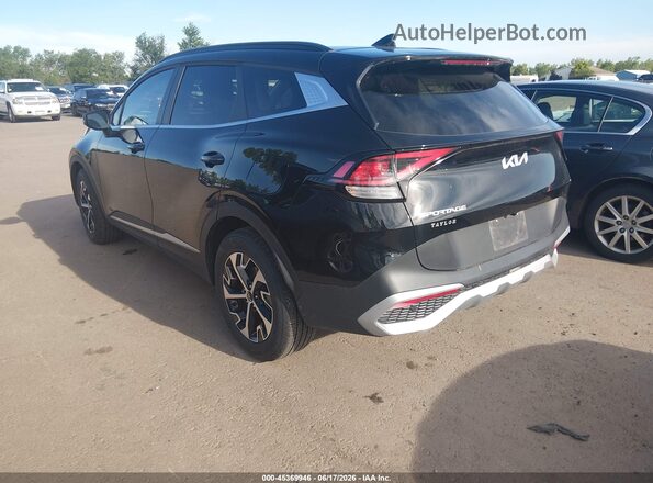 5XYK33DF2SG305979 2025 KIA SPORTAGE Black Tył lewy