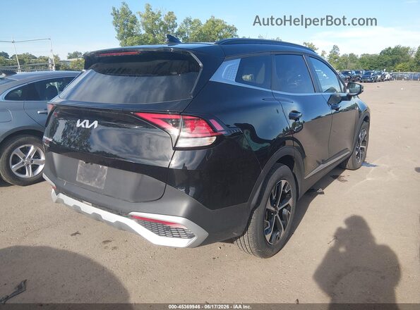 5XYK33DF2SG305979 2025 KIA SPORTAGE Black Tył prawy